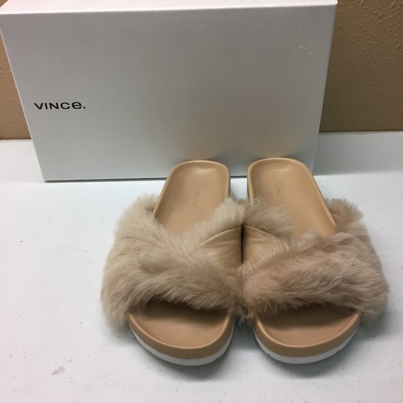 vince fur slides